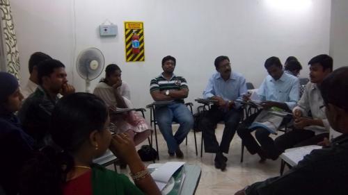 Spoken hindi day celebration special discussion class